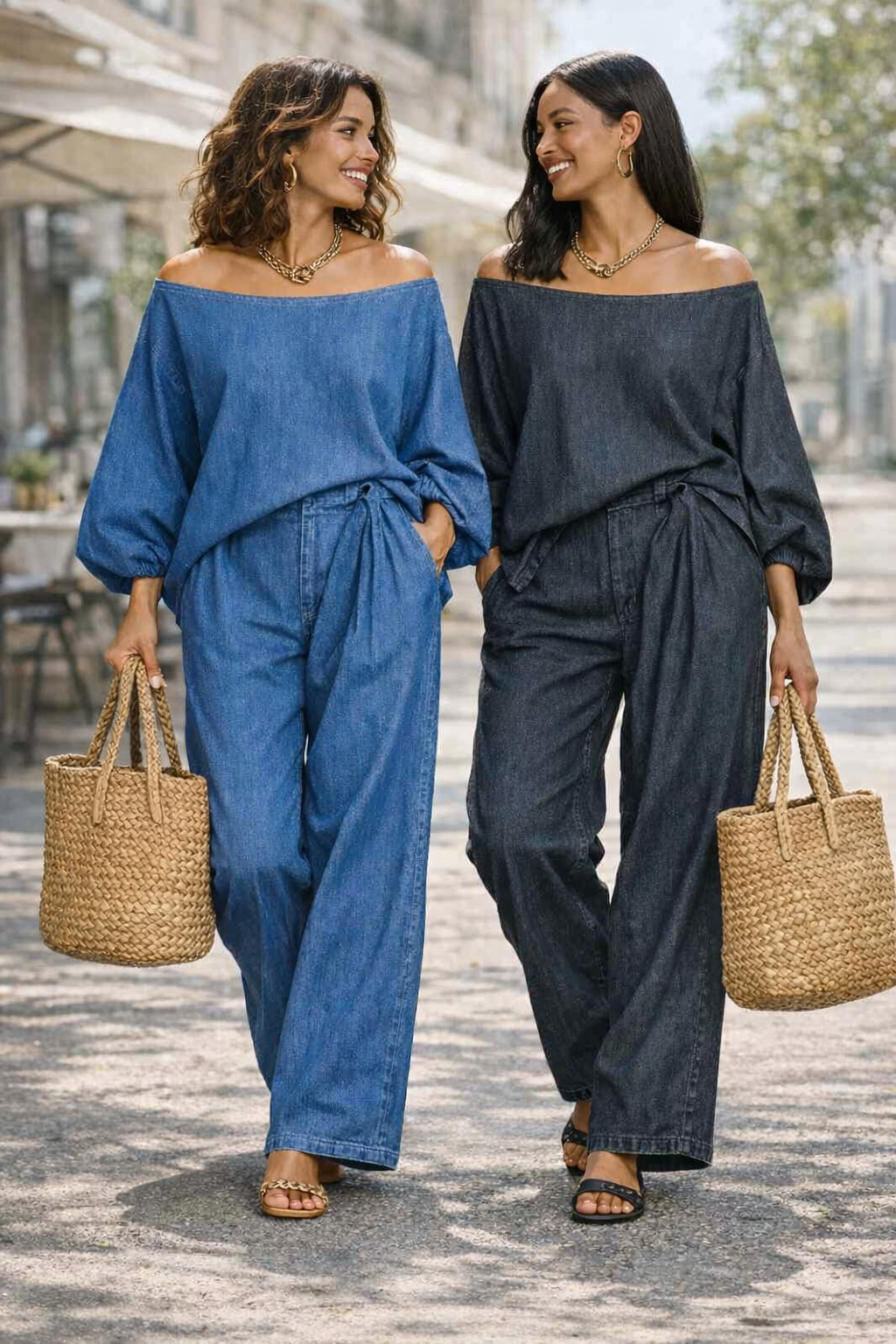 Set due pezzi DENIM - Olimpia