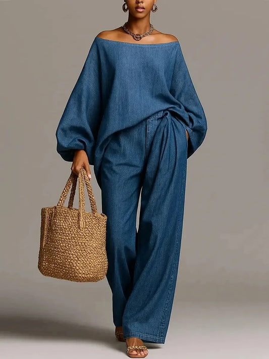 Set due pezzi DENIM - Olimpia