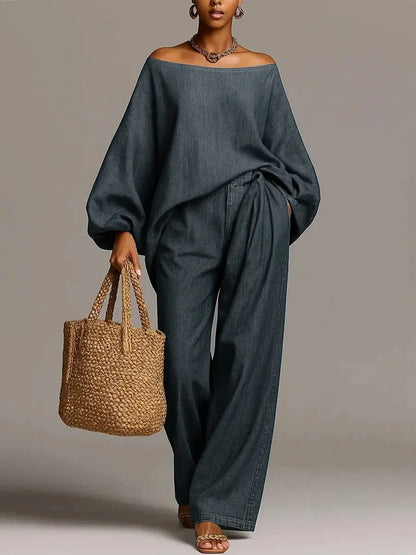 Set due pezzi DENIM - Olimpia
